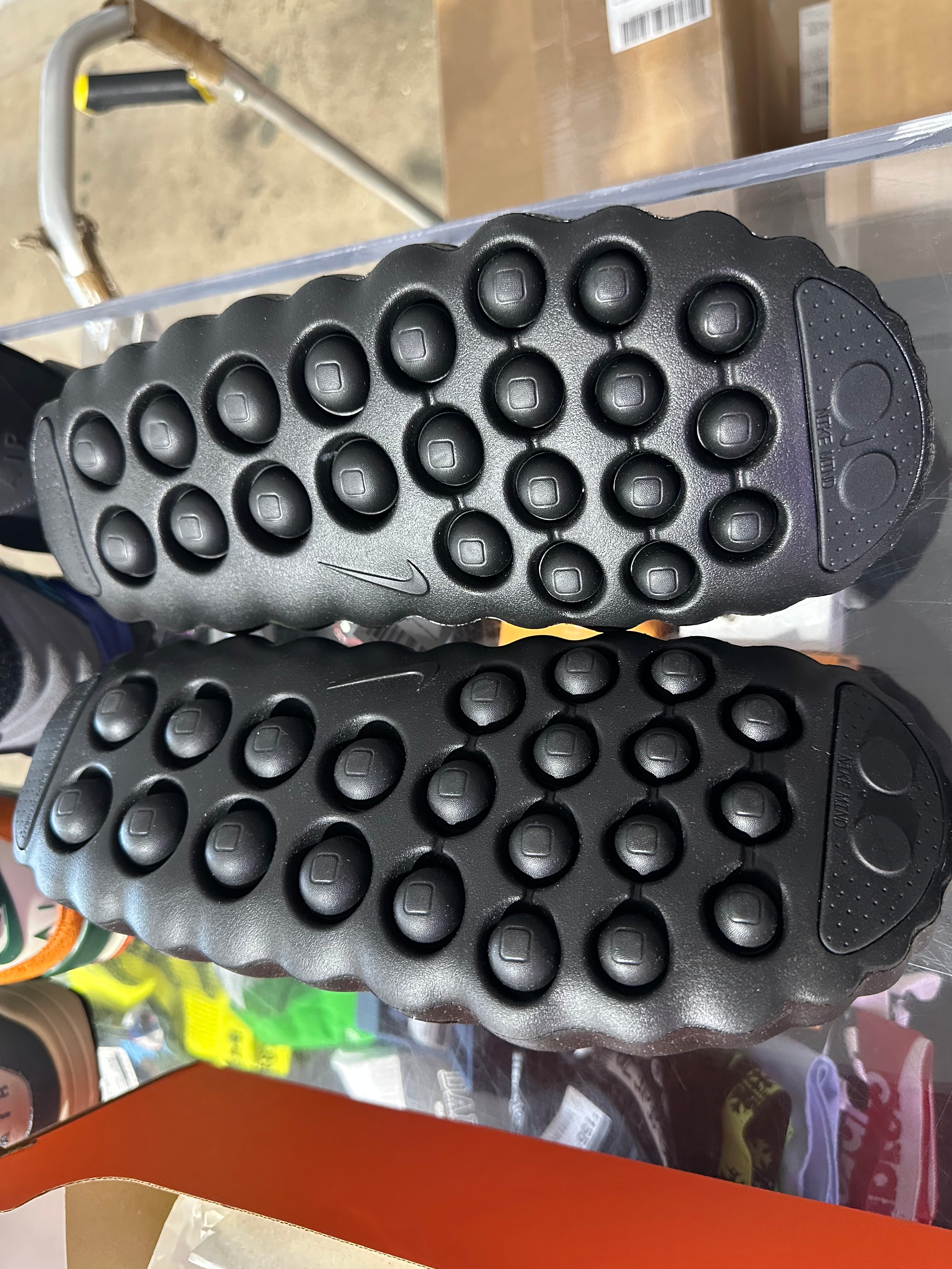 Nike Mind 001 Slide - Triple Black Size 13