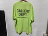 Gallery Dept Tee - Lime Green/Black Size XXL