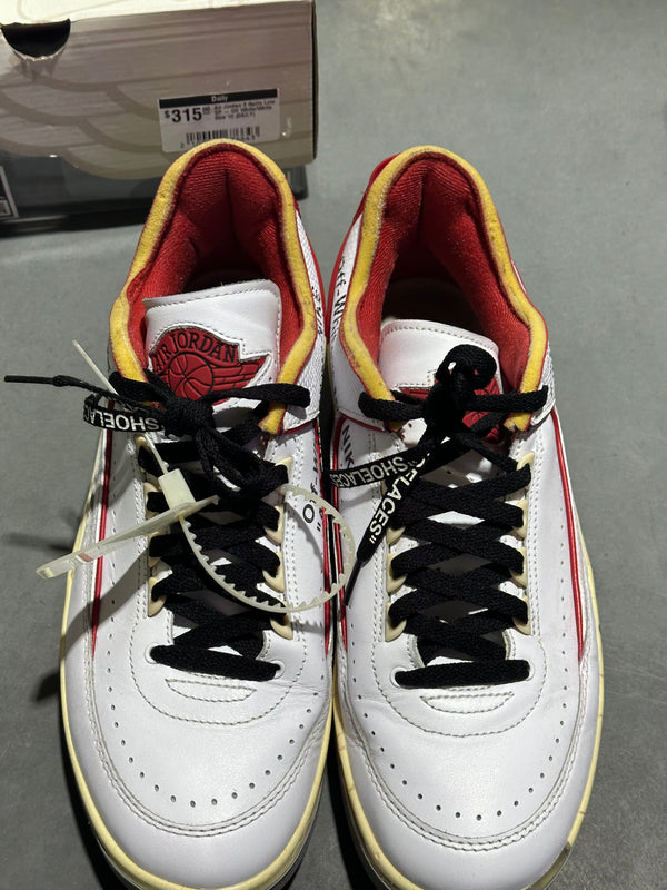 Air Jordan 2 Retro Low SP - Off White/White Size 10