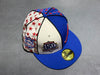 NEW Supreme x Mitchell & Ness Atlanta Braves Fitted Hat - Blue Size 7 1/2