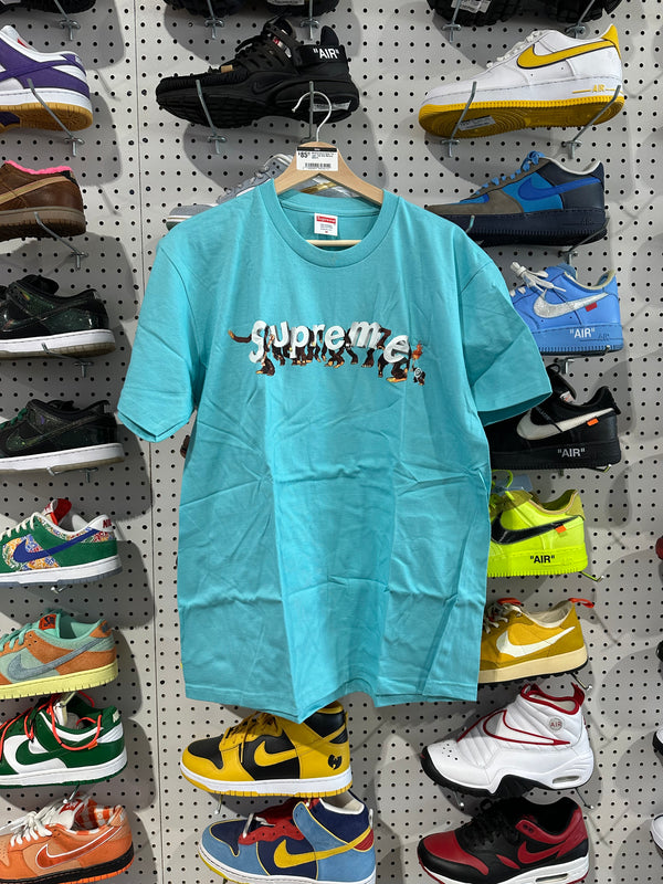 NEW Supreme Apes Tee - Light Teal Size Medium
