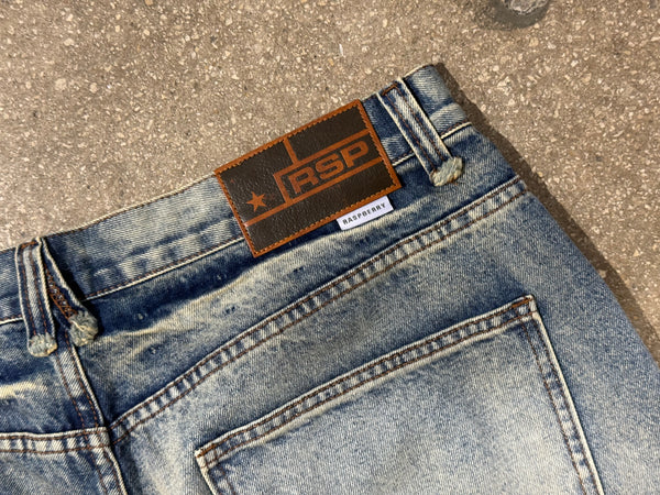 NEW GV Gallery RASPBERRY Denim Jeans - Blue Size XL