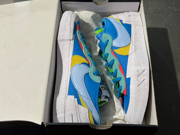 Nike Blazer Low x Sacai x KAWS - Neptune Blue Size 11