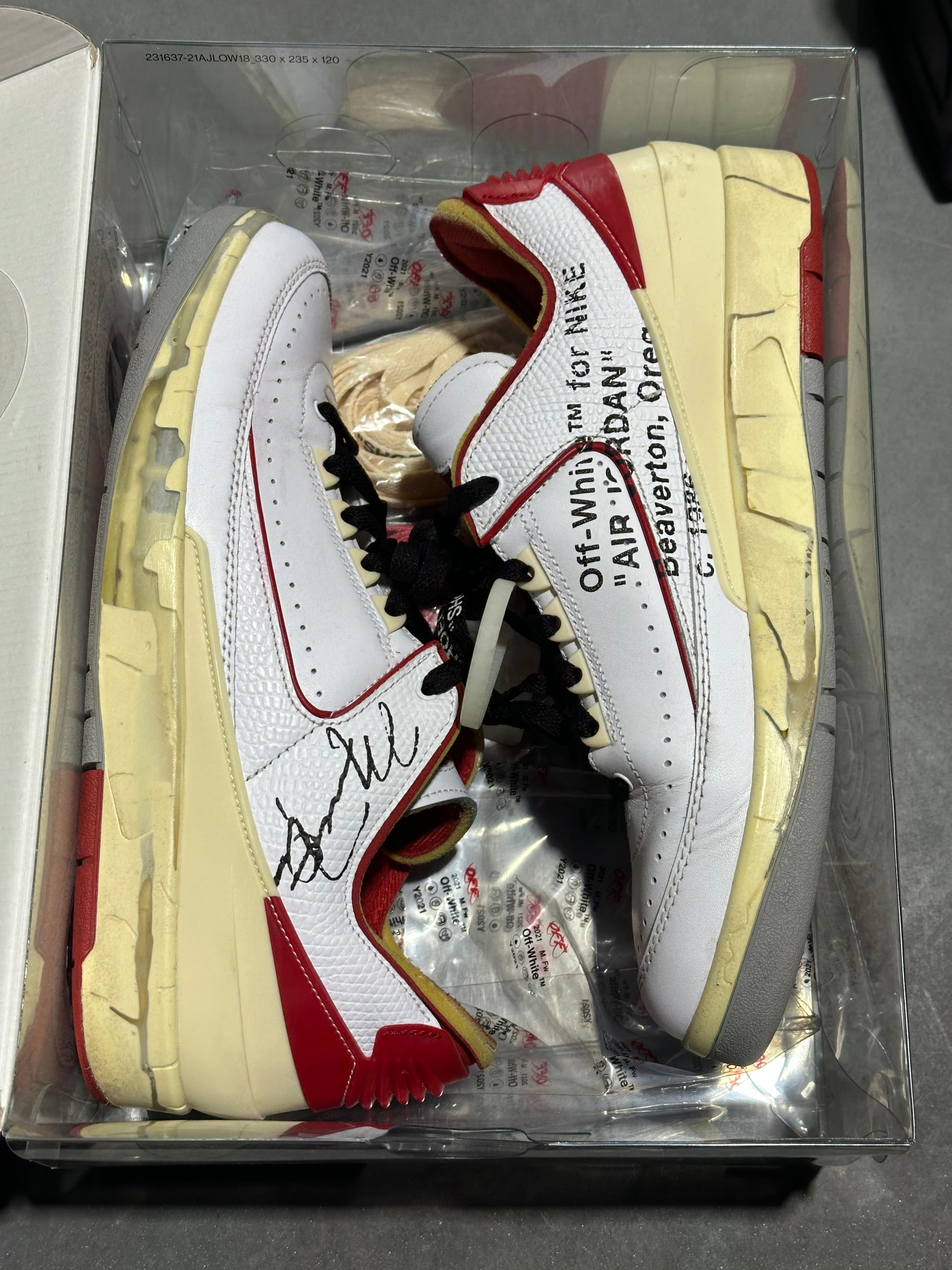 Air Jordan 2 Retro Low SP - Off White/White Size 10