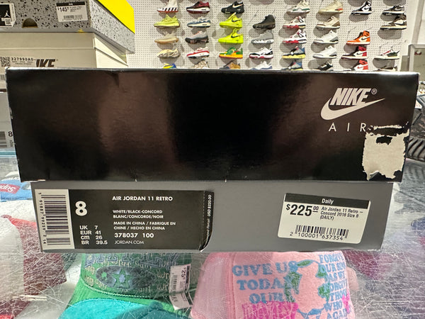 Air Jordan 11 Retro - Concord 2018 Size 8
