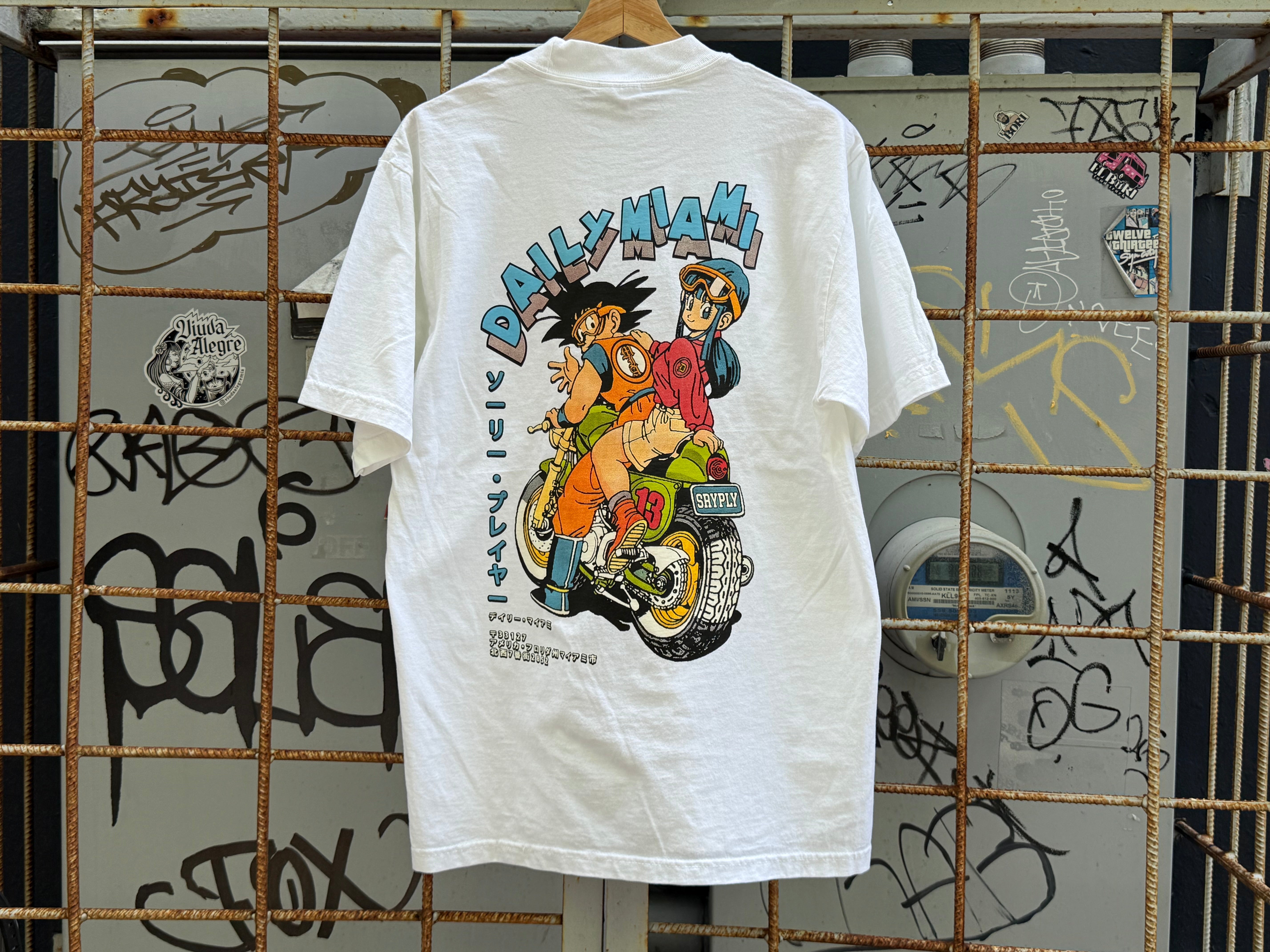 NEW DAILY Toriyama 2.0 Tee - White
