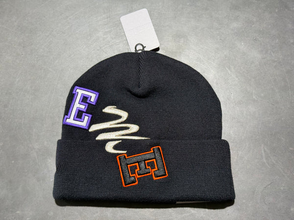 NEW Supreme x New Era Arc Beanie - Navy