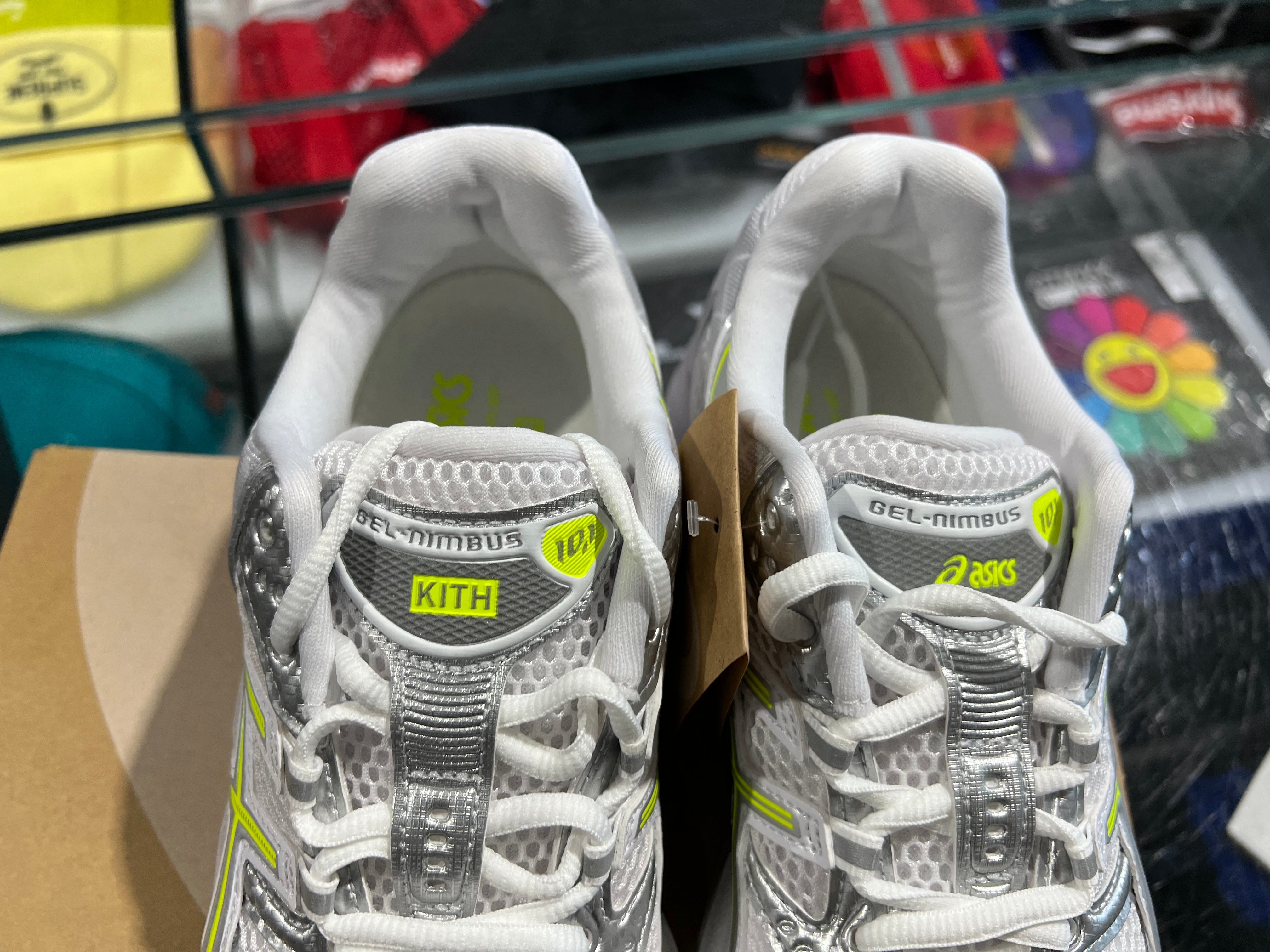 ASICS Gel-Nimbus 10.1 Kith - White Pure Silver Size 8