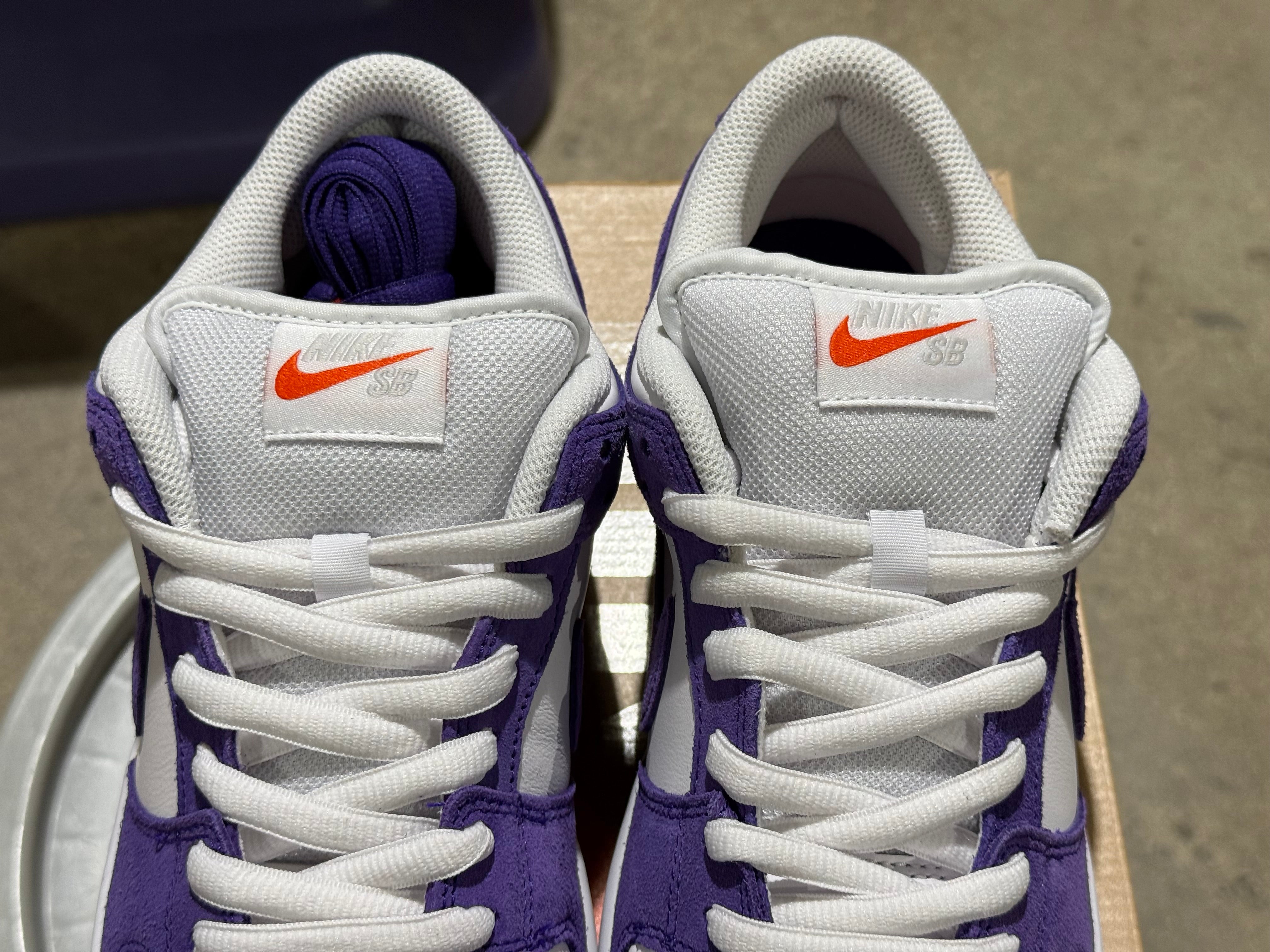 Nike SB Dunk Low Pro ISO - Orange Label Court Purple