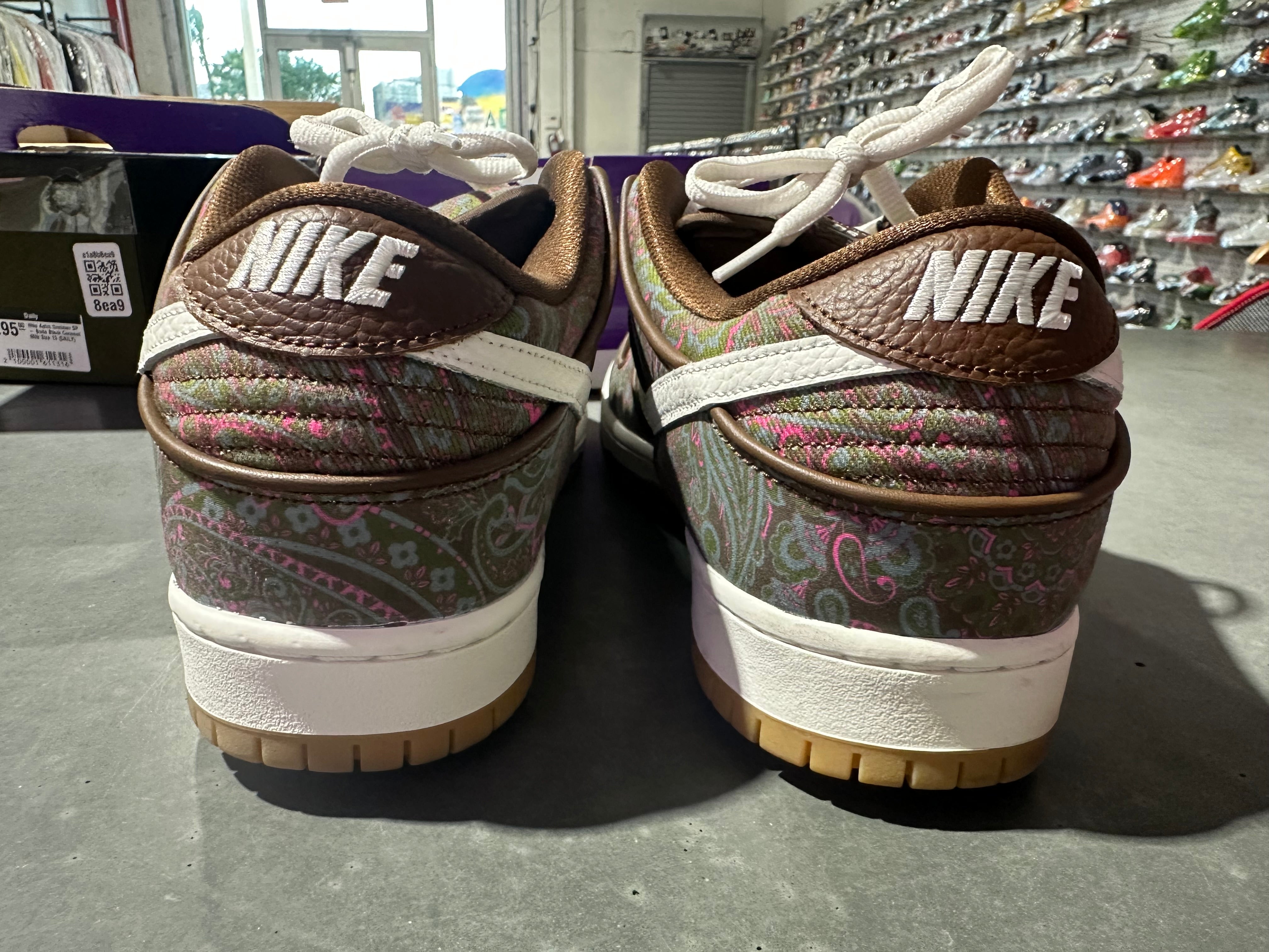 Nike SB Dunk Low Pro - Paisley Brown Size 13