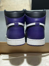 Air Jordan 1 Retro High - Court Purple White Size 11