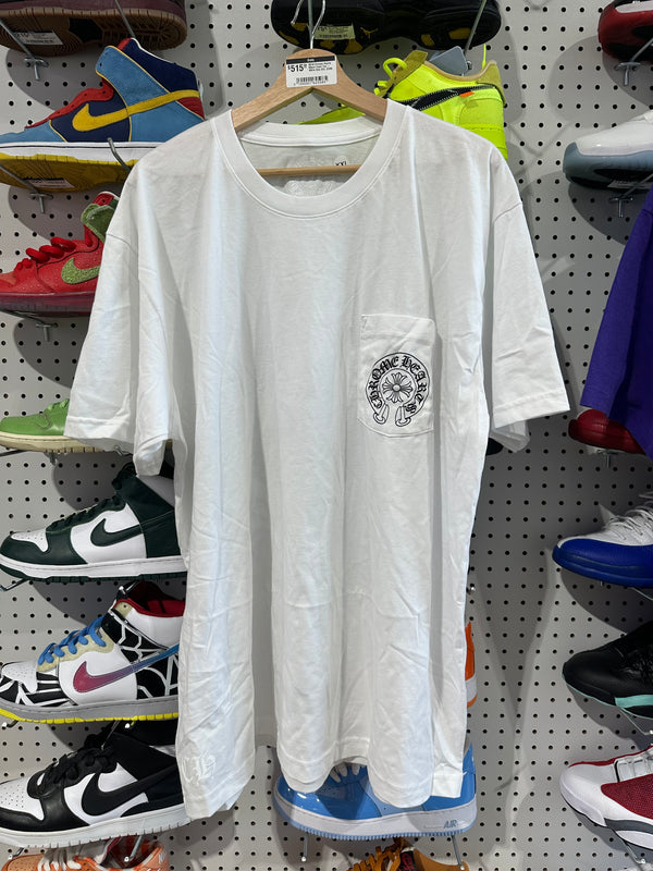 NEW Chrome Hearts Miami Crest Tee - White Size XXL