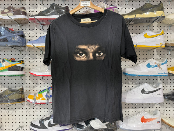 NEW Vertabrae Thug Eyes Tee - Black Size Large