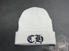 NEW Chrome Hearts Watch Beanie - White