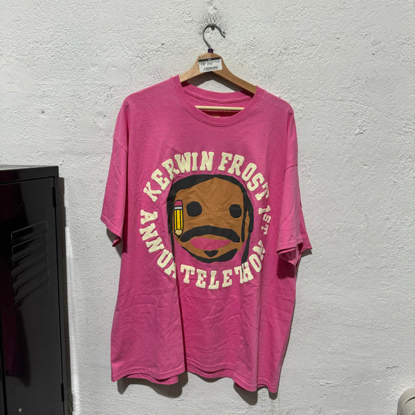 NEW CPFM Kerwin Frost Telethon Tee - Pink Size XXL