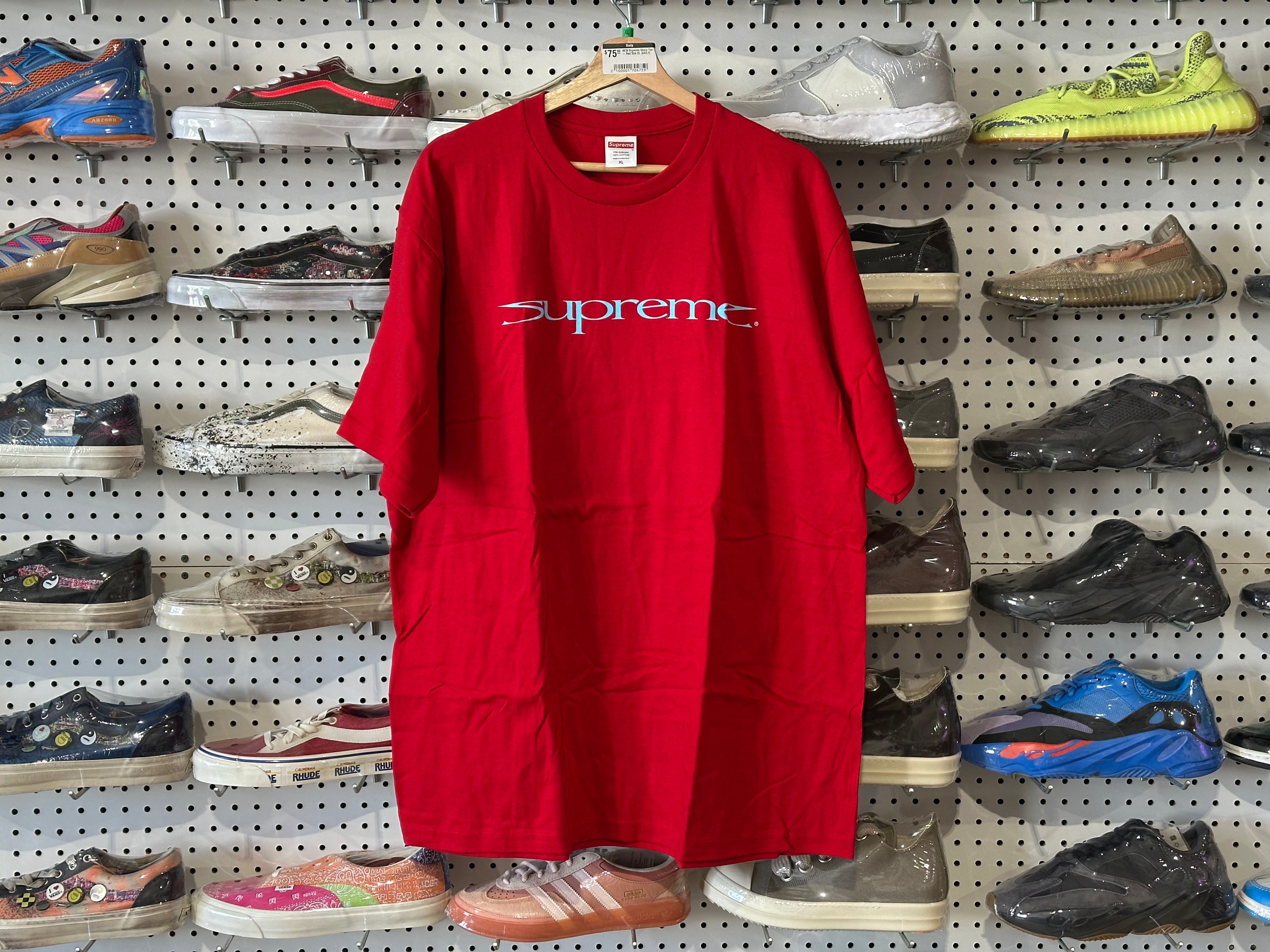NEW Supreme Sharp Tee - Red Size XL