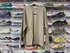 NEW Fear Of God Essentials Classic L/S Tee - Timber Size XL