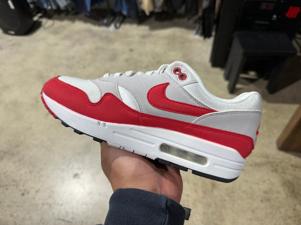 Nike Air Max 1 Anniversary - White/Red Size 8.5