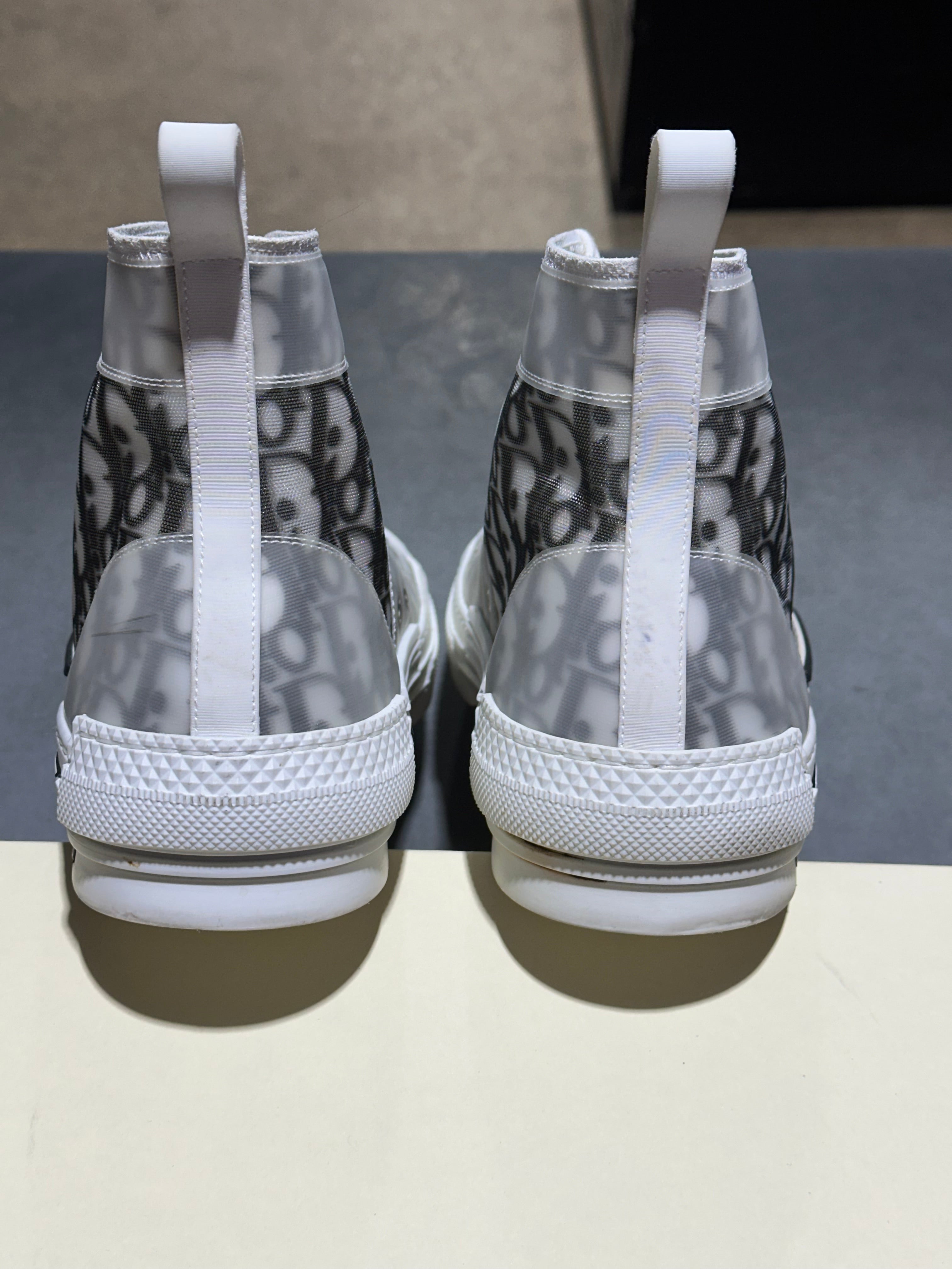 Dior B23 High Top Sneaker - White Size 45 / US 12