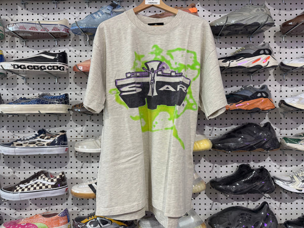 NEW Hellstar Jesus Tee - Grey Size XL