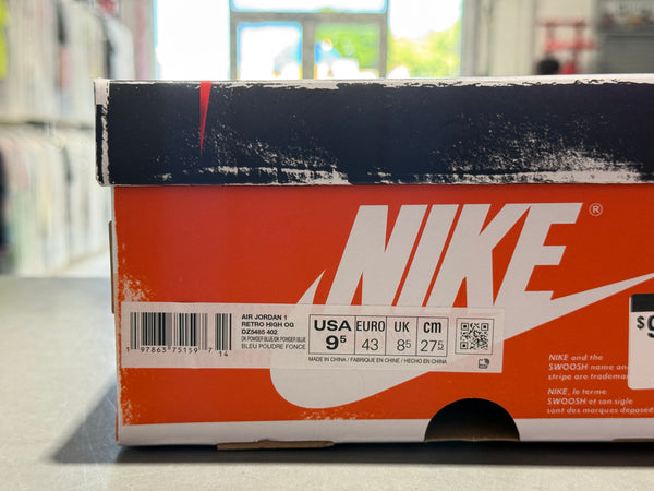 Air Jordan 1 Retro High OG - UNC Reimagined Size 9.5
