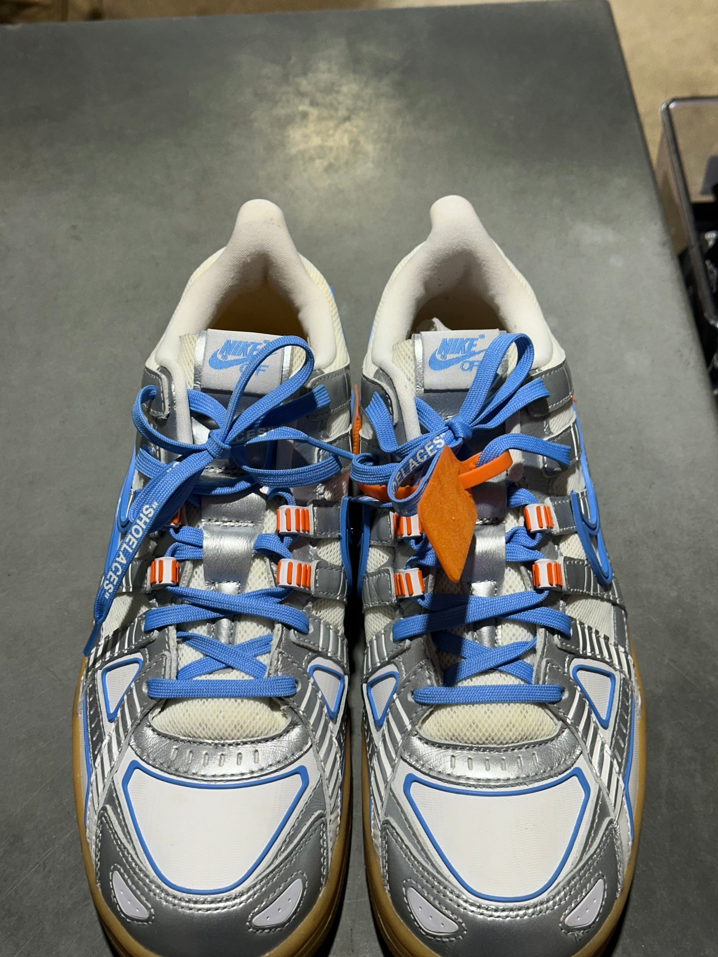 Nike Air Rubber Dunk Off-White - University Blue Size 11