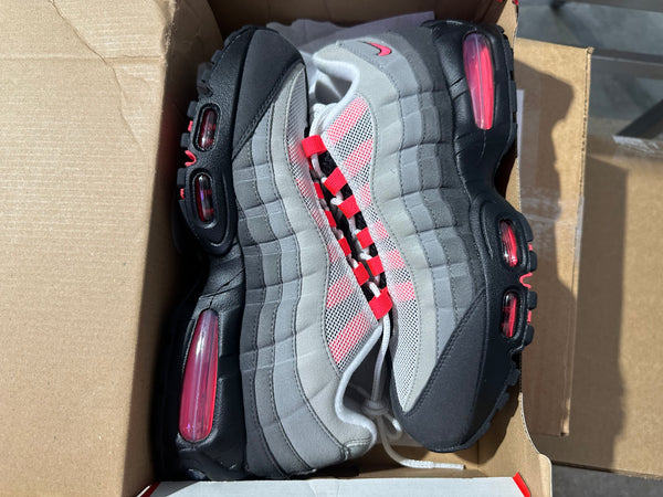 Nike Air Max 95 OG Big Bubble Solar Red 2.0 (2025) Size 8
