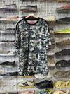 USED Supreme Crane S/S Top - White Camo Size XXL