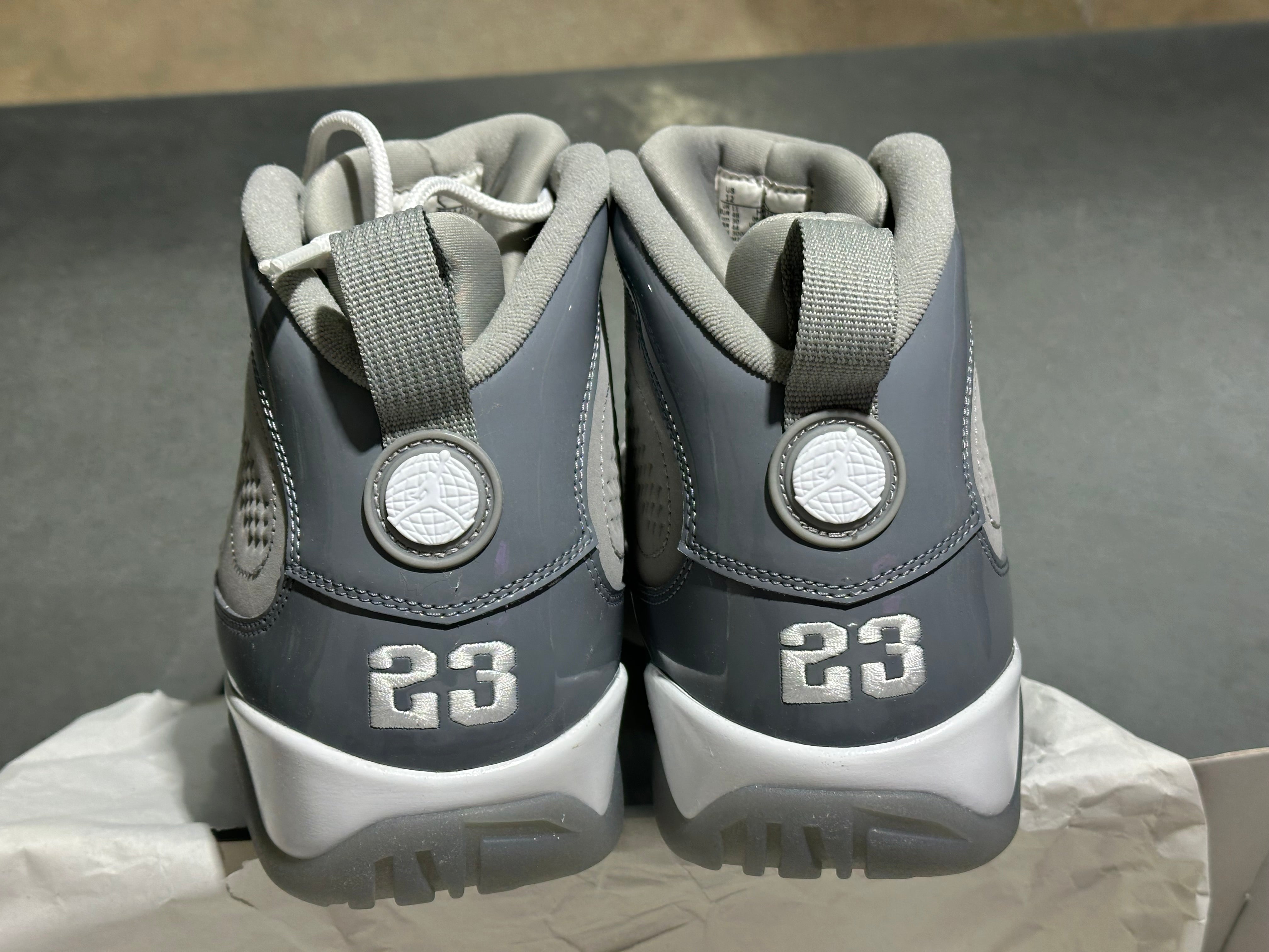 Air Jordan 9 Retro - Cool Grey Size 12