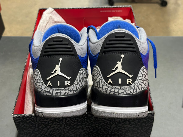 Air Jordan 3 Retro - Varsity Royal Size 9.5