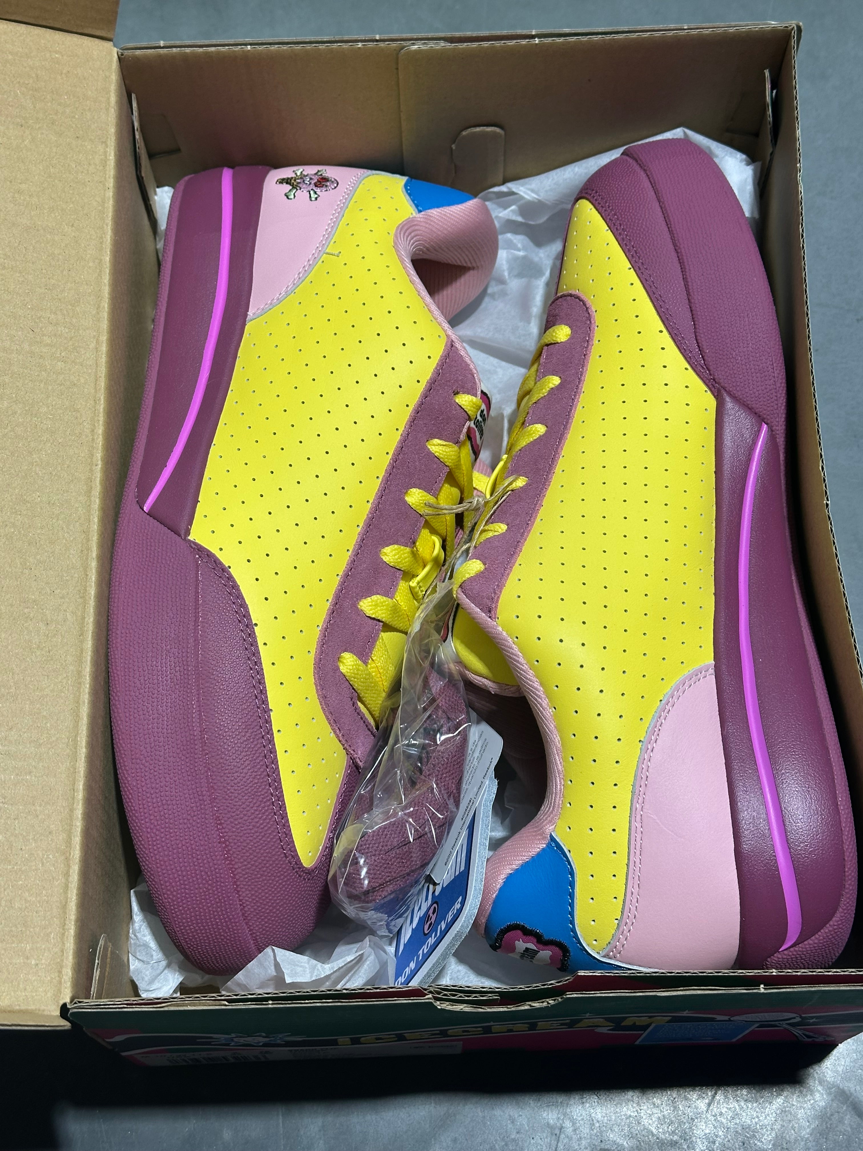 Reebok Board Flip x BBC x Don Toliver - Banana Split	Size 10