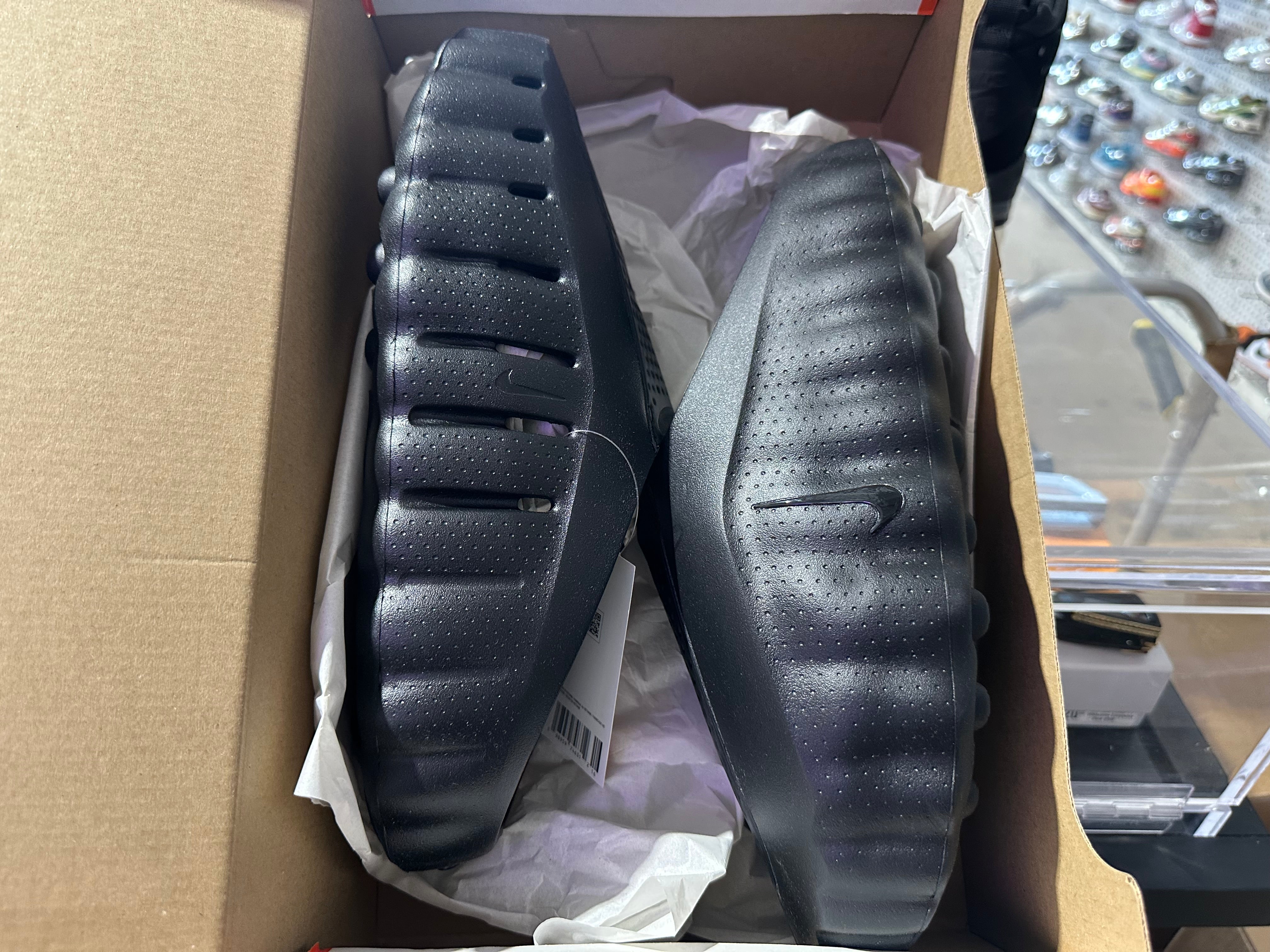Nike Mind 001 Slide - Triple Black Size 13