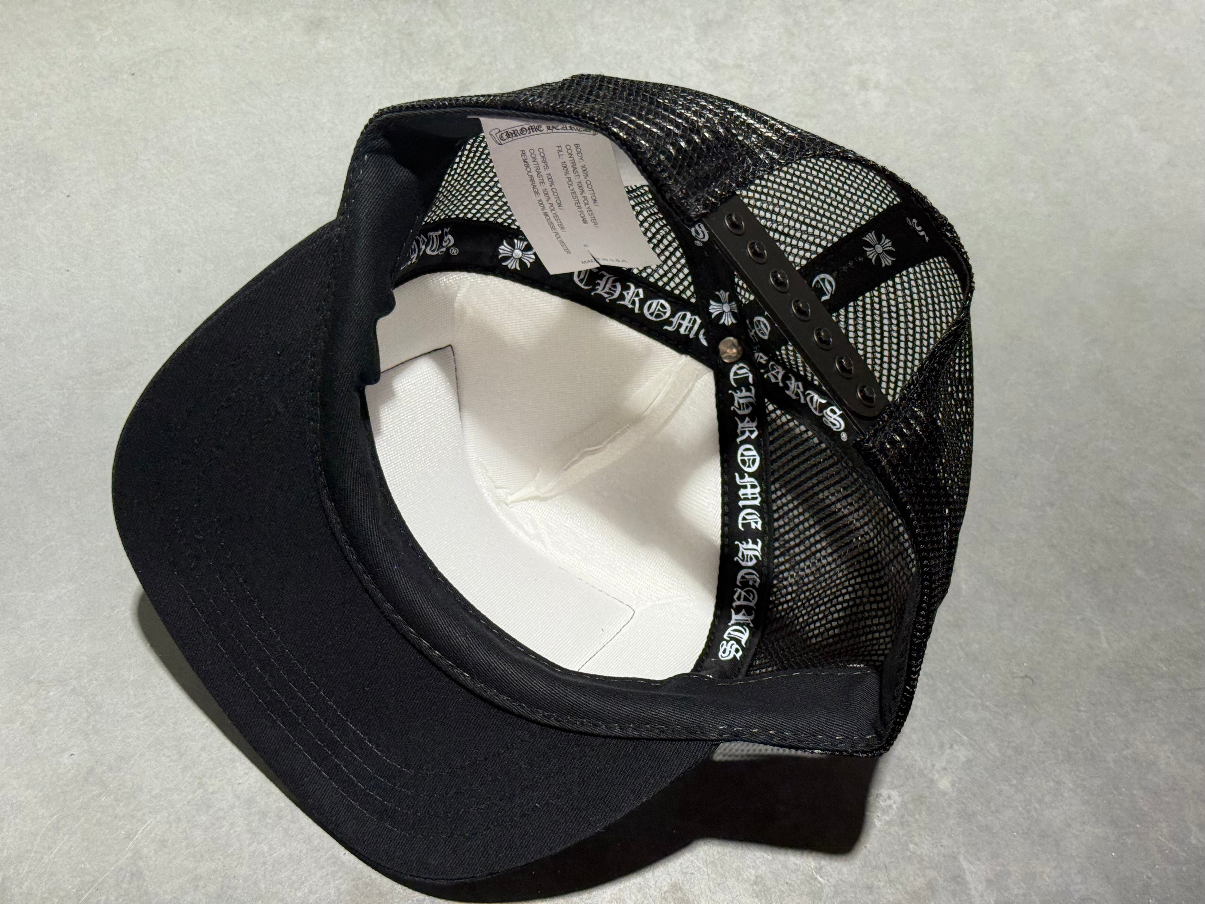 NEW Chrome Hearts FUCK Trucker - White/Black