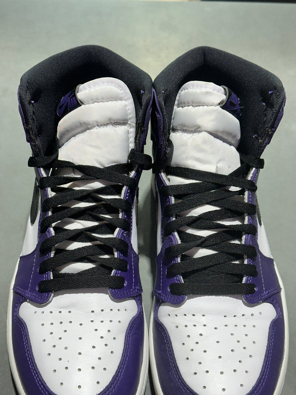 Air Jordan 1 Retro High - Court Purple White Size 11
