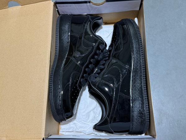 Nike Air Force 1 07 PRM - Black Patent Size 10