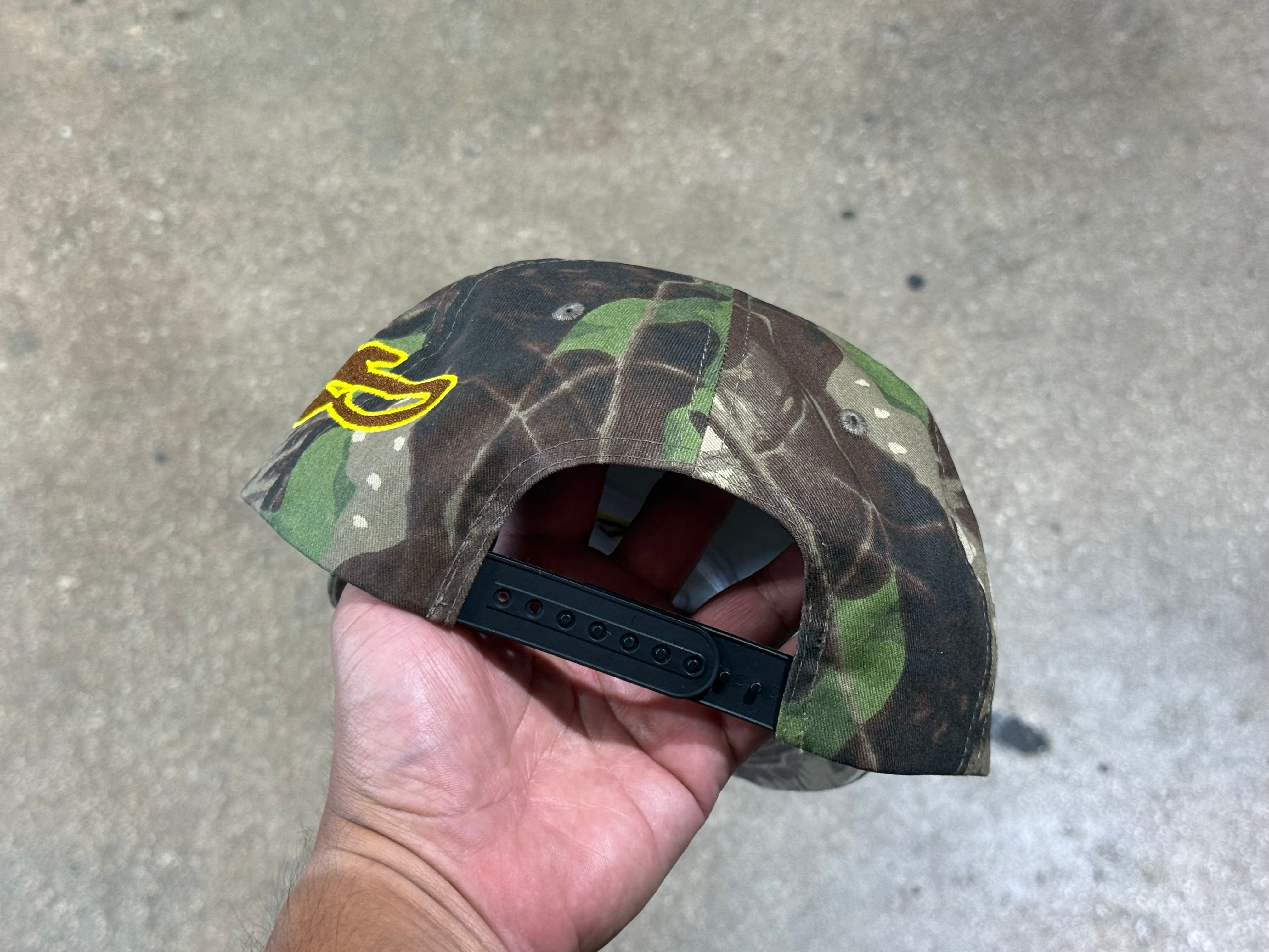 NEW DURAGS 180 Degrees Snapback Hat - Banana Camo