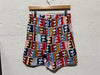 NEW Eric Emanuel Fendi Flip Shorts - Multi Size Large