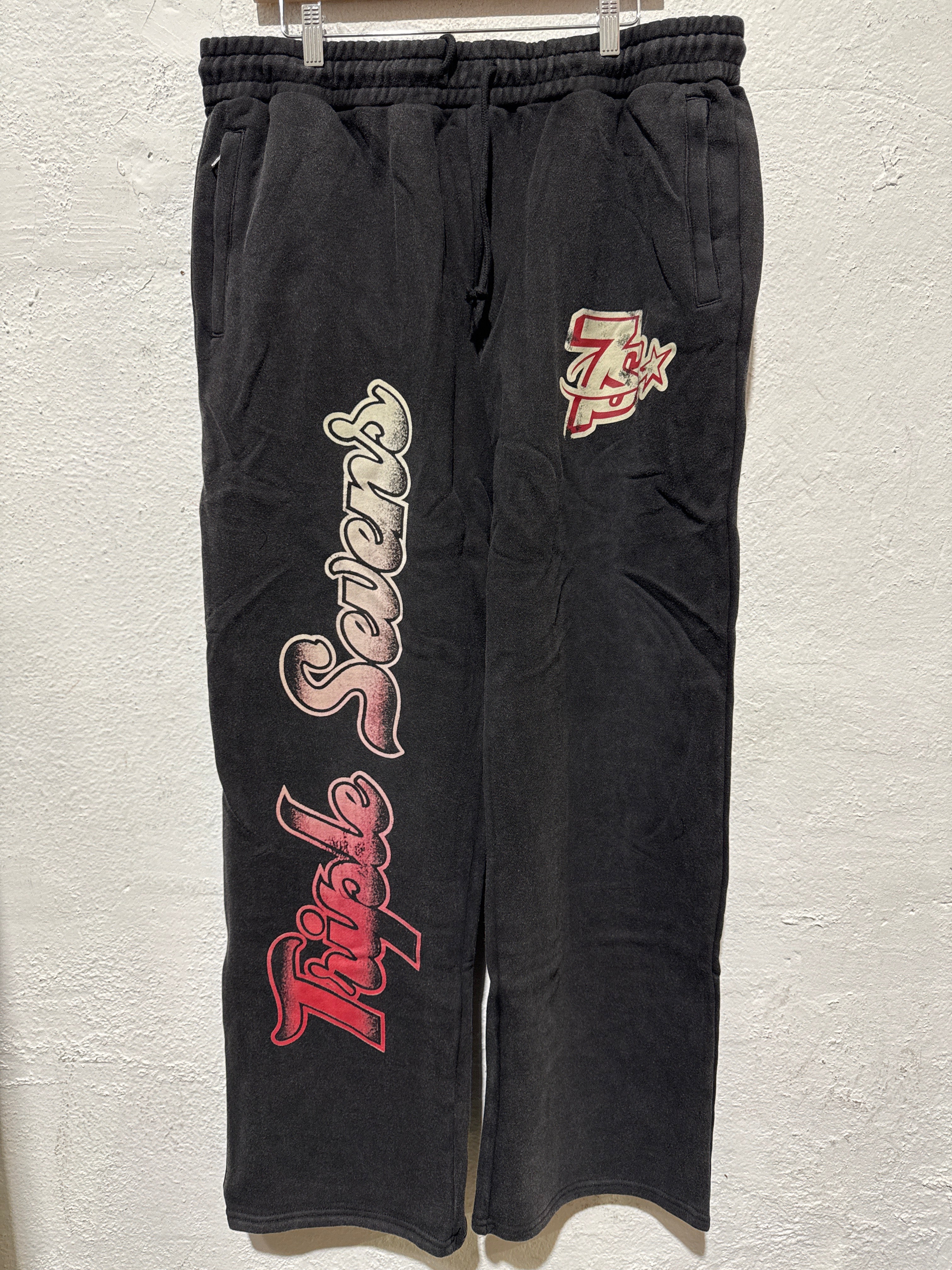 777 All Star Sweatpants - Black