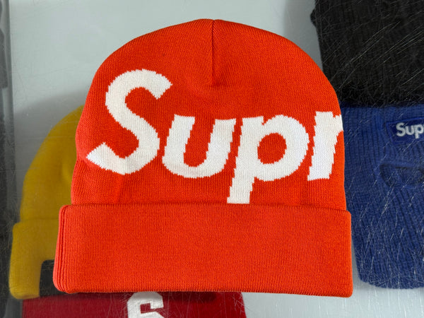 NEW Supreme Big Logo Beanie