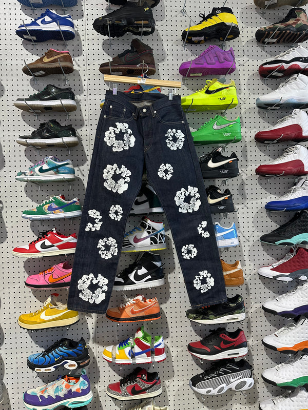 USED Denim Tears x Levis Jeans - Raw Indigo  Size 28W x 30L