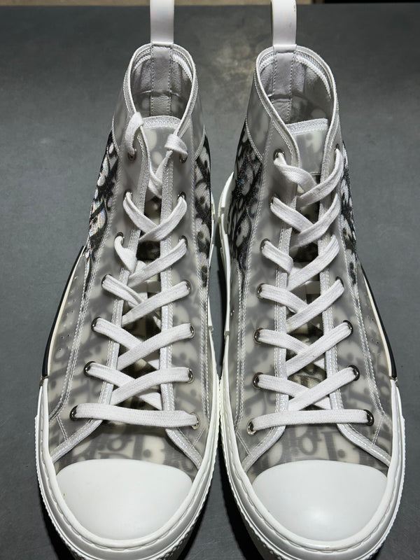 Dior B23 High Top Sneaker - White Size 45 / US 12