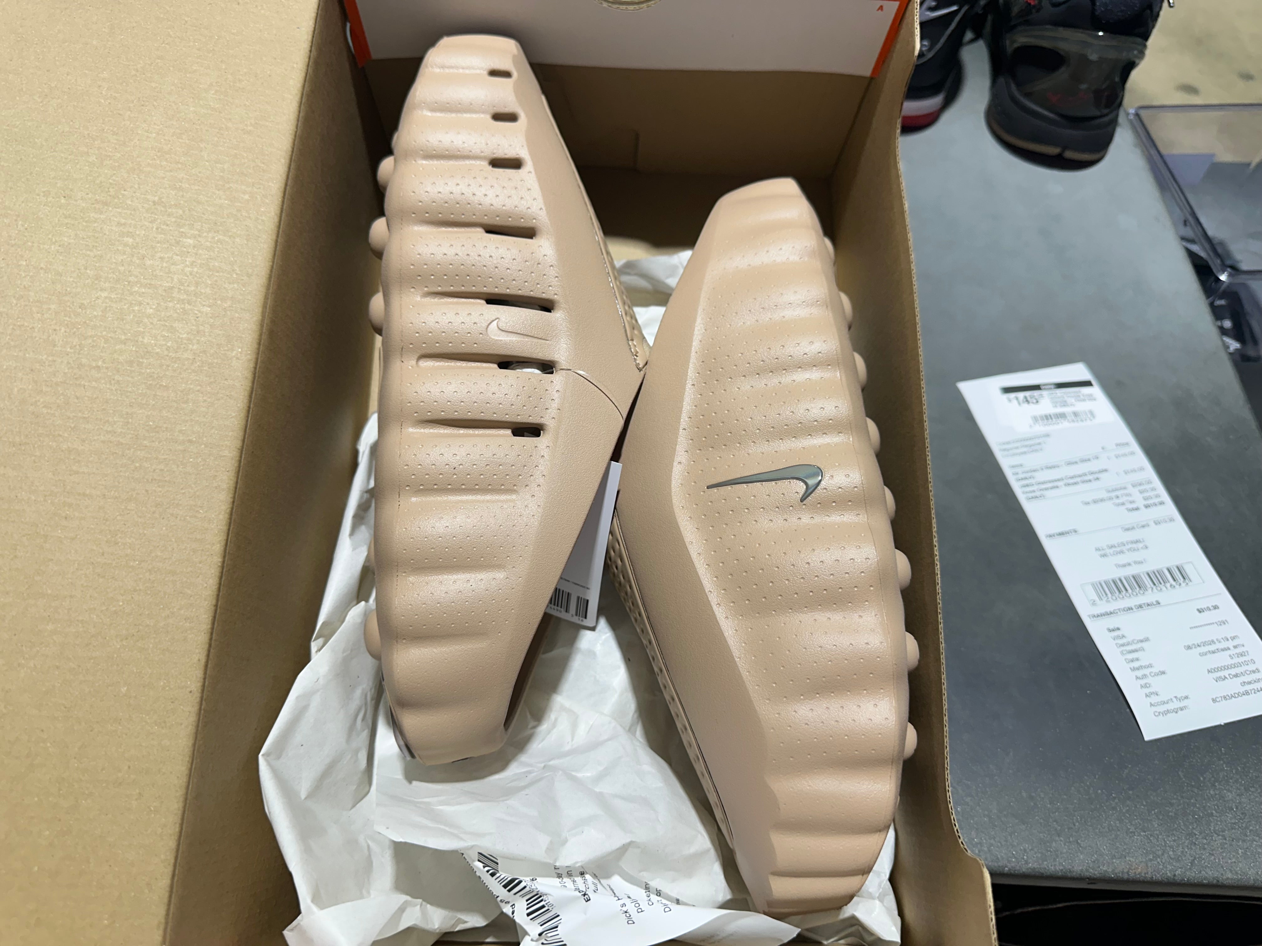 Nike Mind 001 Slide - Rattan Size 12