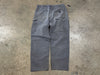 USED Distressed Carhartt Double Knee Carpenter Pants - Grey Size 36x30