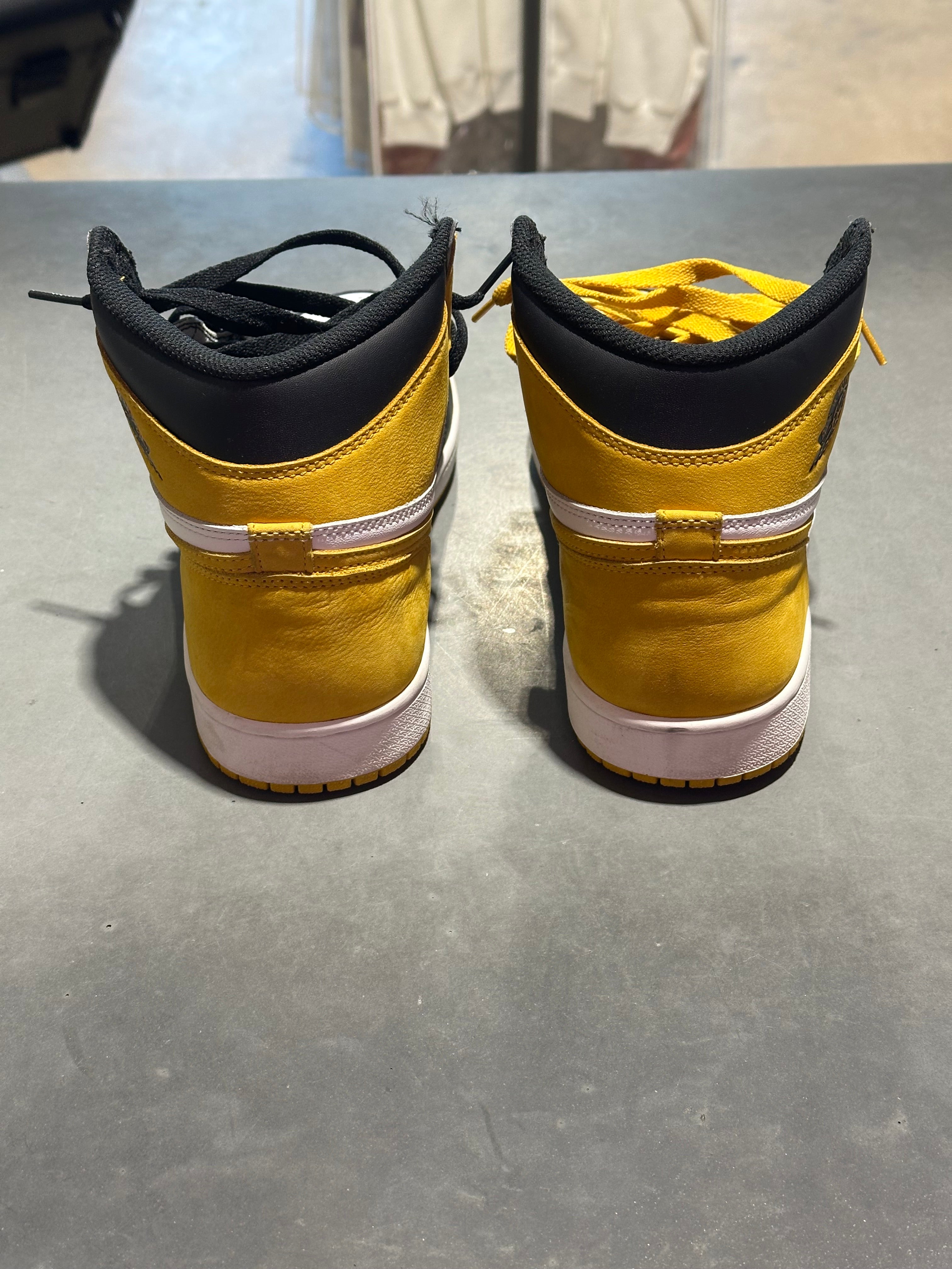 Air Jordan 1 Retro - Orchid Yellow Size 8.5