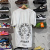 NEW Chrome Hearts Miami Crest Tee - White Size Medium