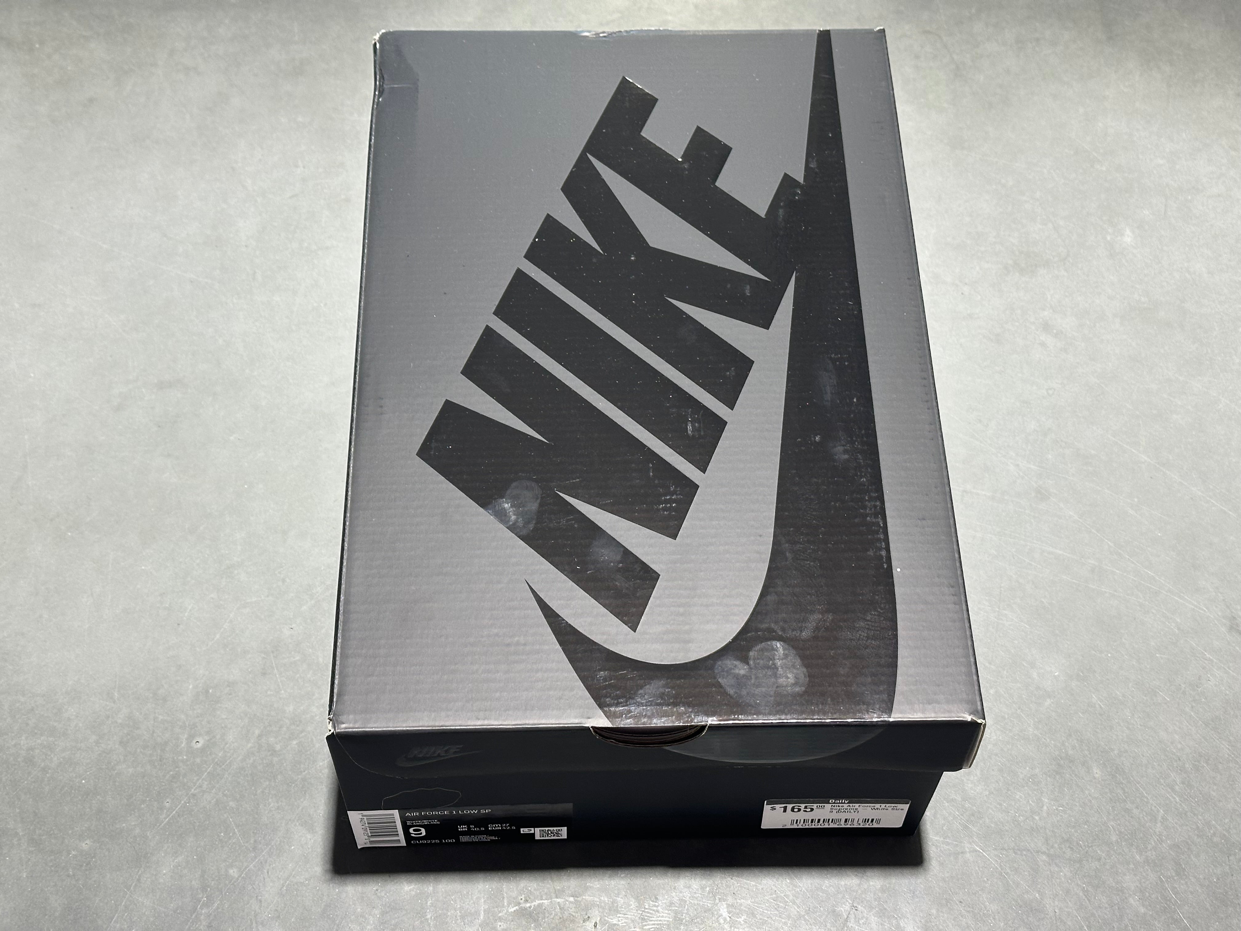 Nike Air Force 1 Low Supreme - White Size 10