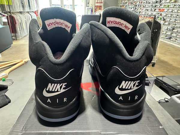 Air Jordan 5 Retro OG - Black Metallic Reimagined Size 10