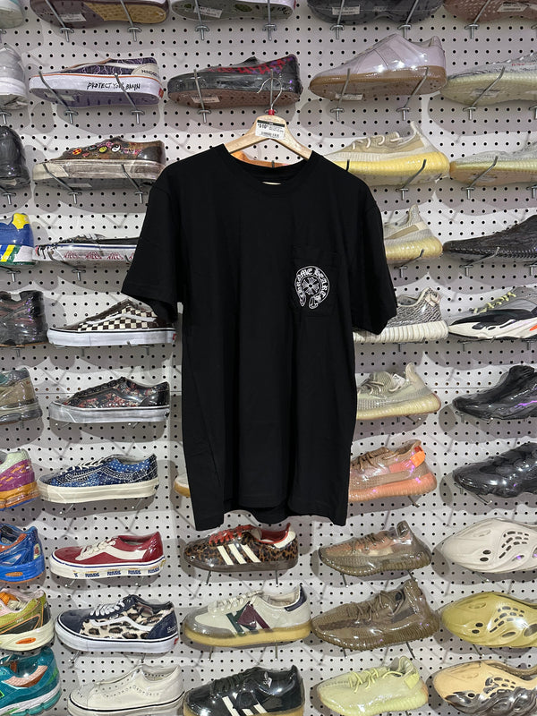 NEW Chrome Hearts Miami Crest Tee - Black Size Large