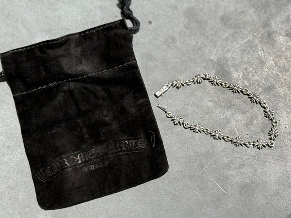 NEW Chrome Hearts Tiny E 12 Link Bracelet
