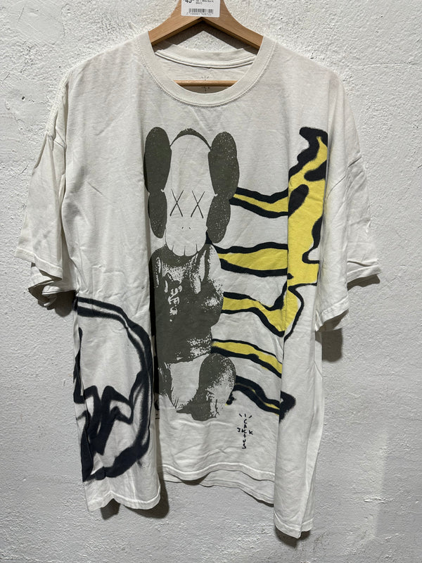 USED Travis Scott x Laws Tee - White Size XL